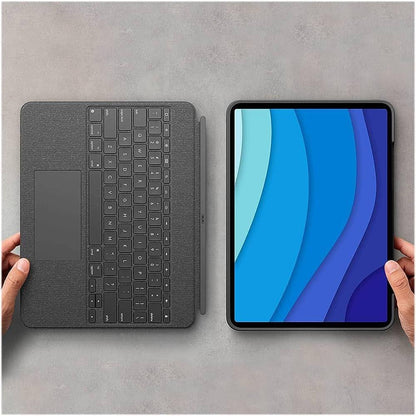 Logitech 920-010097-RB Combo Touch iPad Pro Keyboard Case (Renewed)