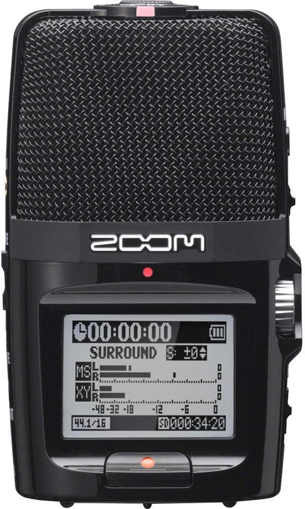 Zoom ZH2N K2 Portable Handy Recorder Mic Bundle