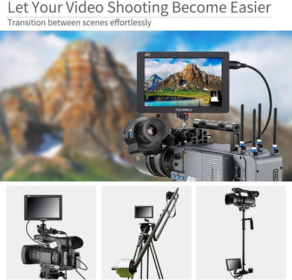 FEELWORLD FW703 7" 3G SDI 4K HDMI Monitor