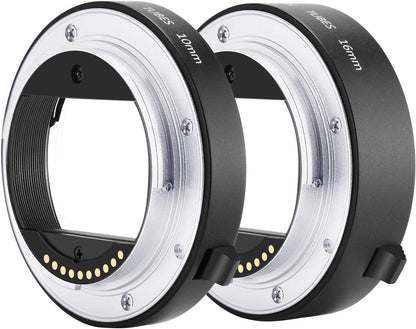 Neewer 10094356 Metal Auto Focus Macro Extension Tube Set for Sony E-Mount