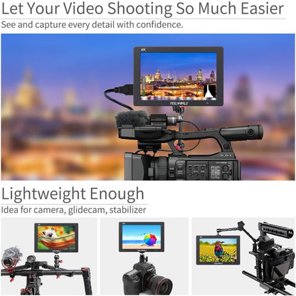 FEELWORLD T7. 7" 4K HDMI Camera Field Monitor