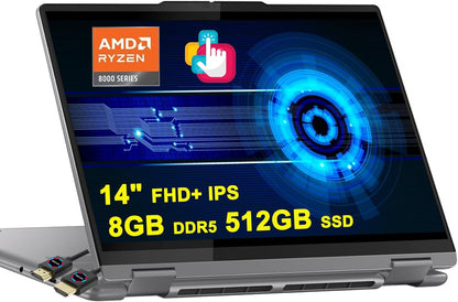 Lenovo Yoga 7 Ryzen 5 2-in-1 Touch Laptop
