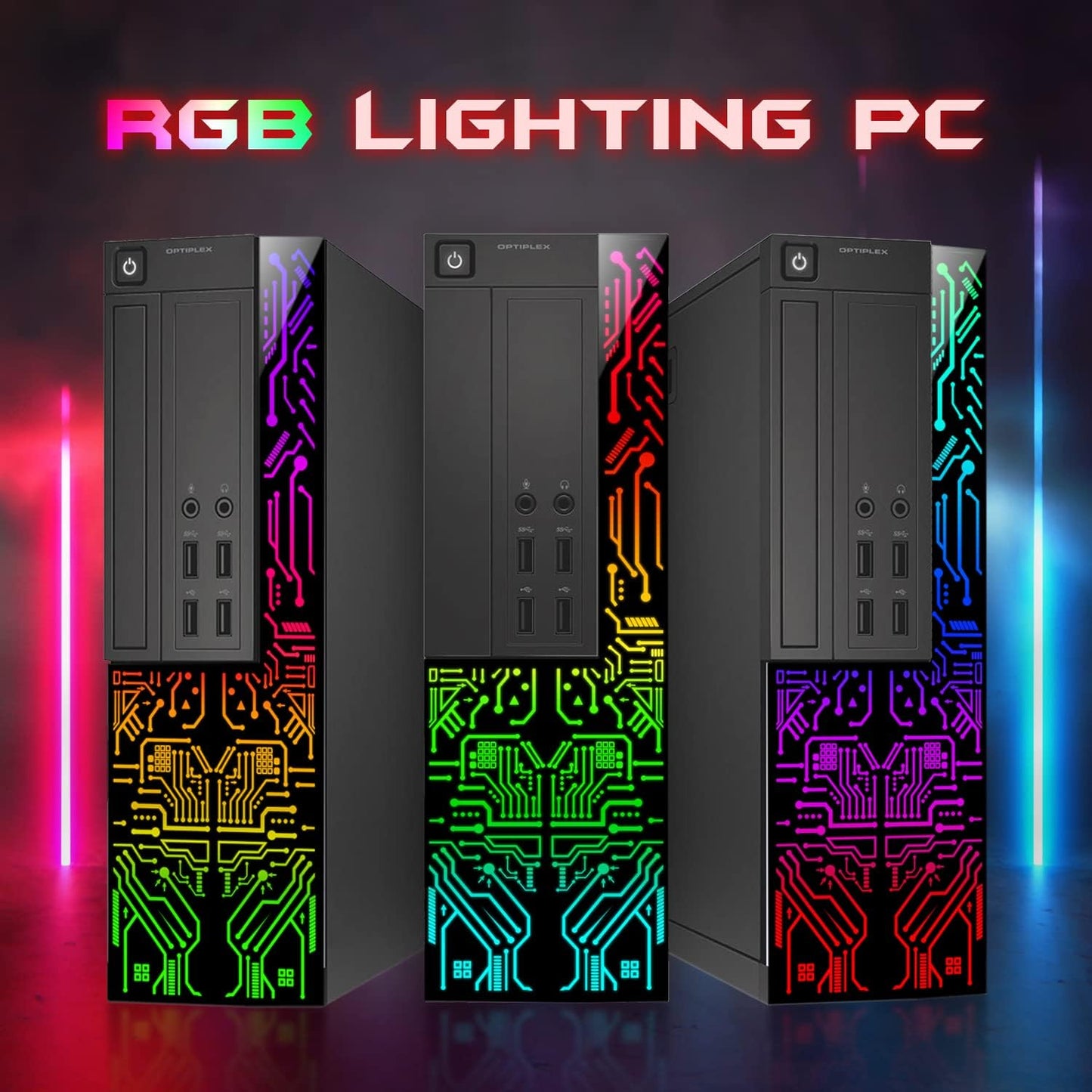 Dell Optiplex RGB Customized Gaming Desktop Renewed