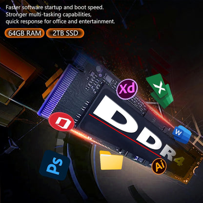 HP HP 255 G10 15.6" Ryzen 7 Laptop + MS Office