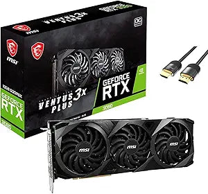 MSI GeForce RTX 3080 Ventus 3X Plus LHR 10GB Graphics Card — main product image