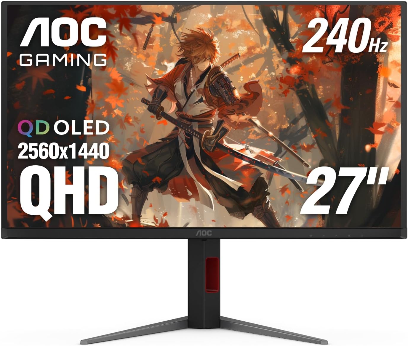 AOC Q27G4ZD 27" QHD 240Hz QD OLED Gaming Monitor