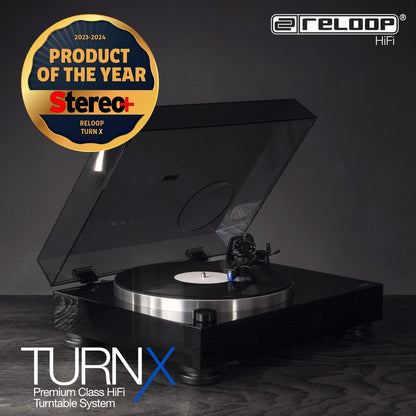 Reloop 244366 Turn X HiFi Turntable - Ortofon 2M Blue