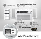 LG LW8024RD 8000 BTU 115V Window Air Conditioner