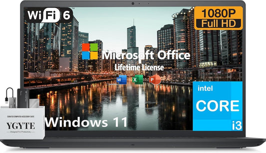 Dell Inspiron 15 i3 Laptop 16GB 1TB SSD + 512GB PSSD