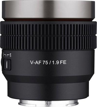 Samyang SYCAF75-NEX 75mm T1.9 Cine Auto Focus Lens