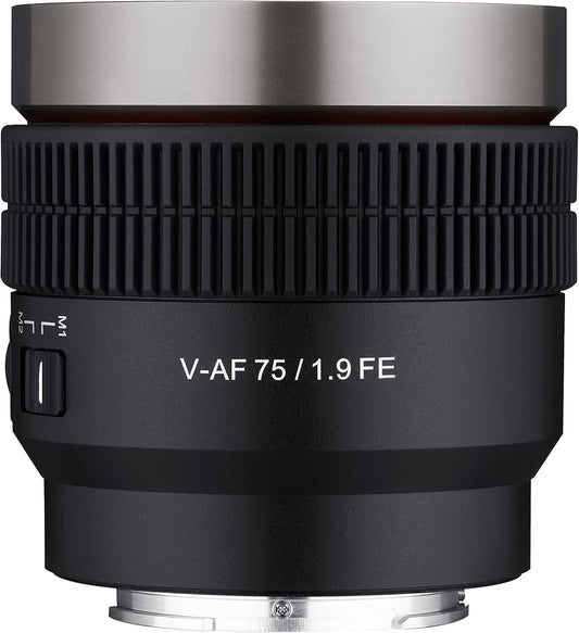 Samyang SYCAF75-NEX 75mm T1.9 Cine Auto Focus Lens