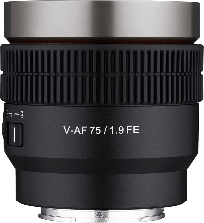 Samyang SYCAF75-NEX 75mm T1.9 Cine Auto Focus Lens — main product image