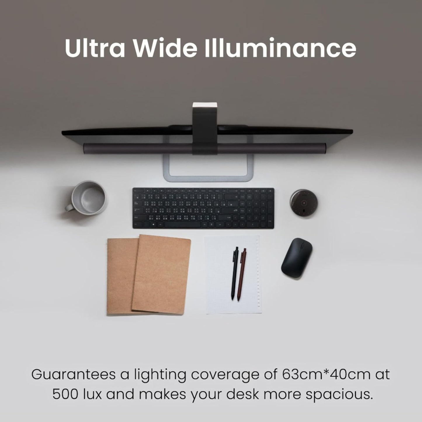 BenQ BenQ ScreenBar Halo - LED Monitor Light, Wireless Control