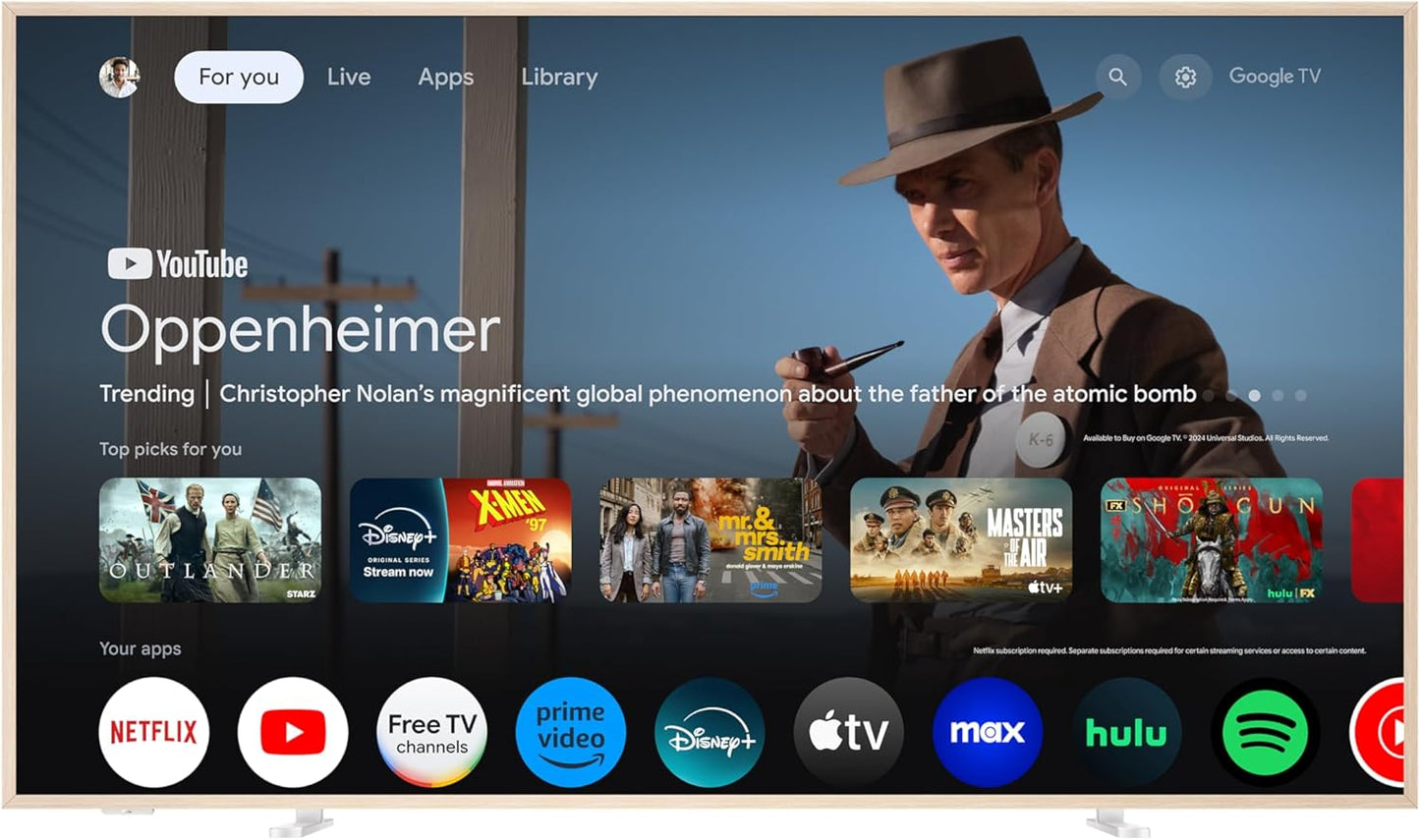 TCL 65A300W 65" QLED 4K Smart Google TV 2024