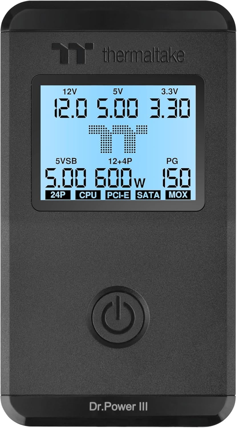 Thermaltake AC-069-OO1NAN-A1 Dr. Power III ATX PSU Tester