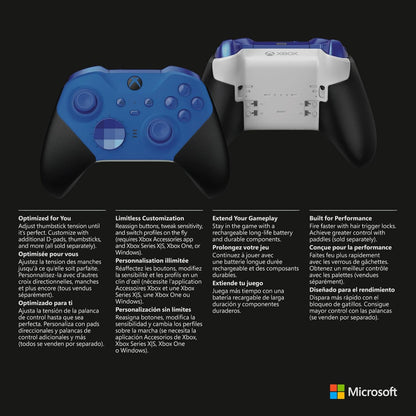 Microsoft RFZ-00017 Xbox Elite Series 2 Core Controller Blue