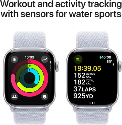Apple Watch Series 10 GPS 42mm Silver Aluminium Cloud Loop