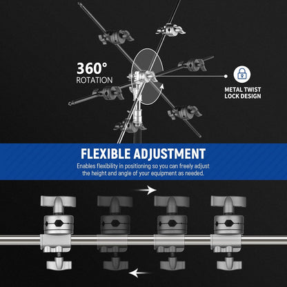 Neewer 10089719 Heavy Duty Grip Head Adapter