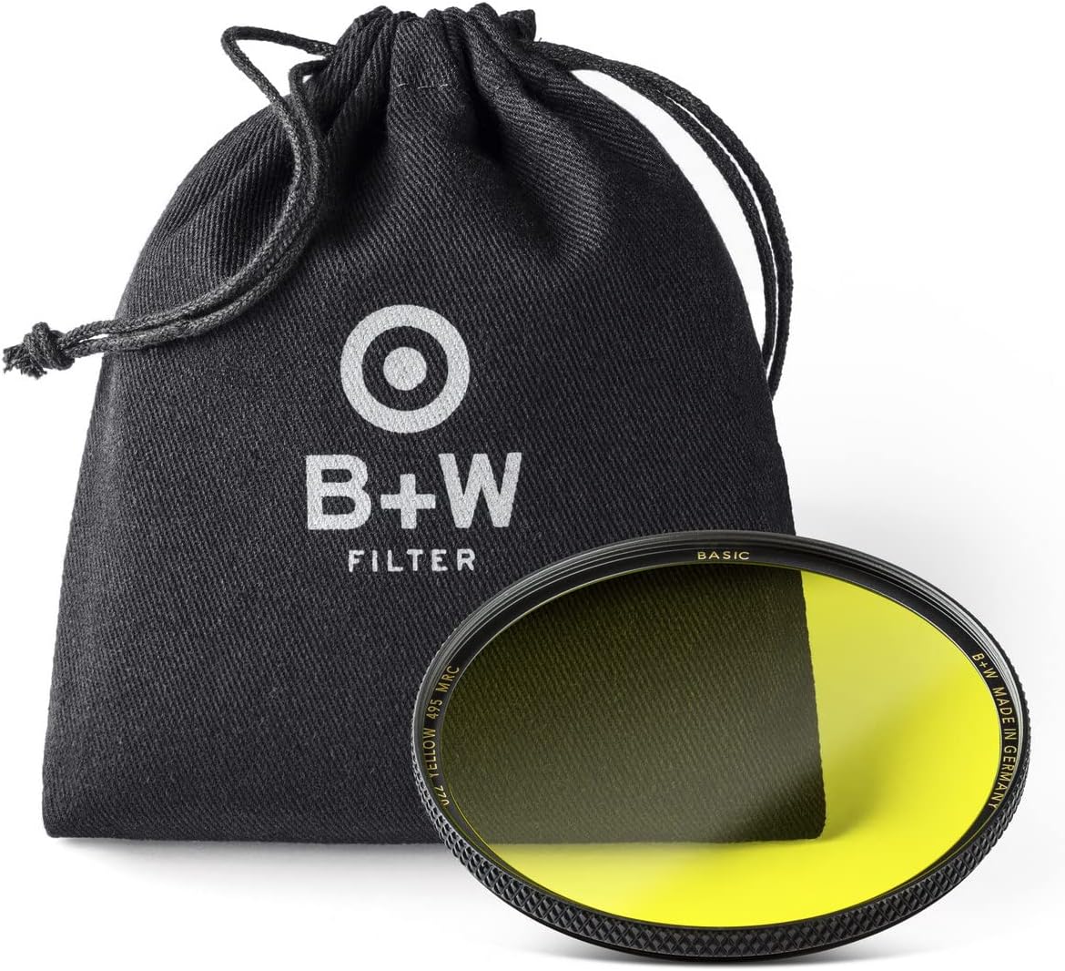 B+W 1102634 39mm Basic Yellow MRC Filter