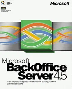 Microsoft 321-00687 BackOffice Server 4.5 NT (5-Client) [Old Version]