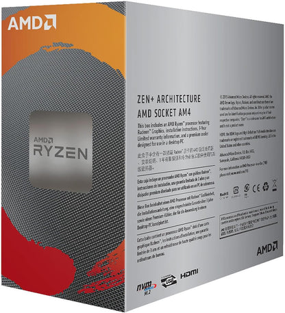AMD Ryzen 3 3200G 4-Core Desktop Processor Vega Graphics