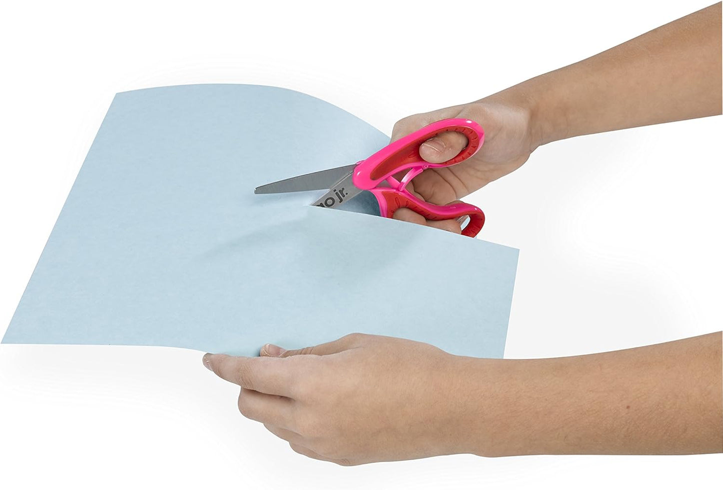 Westcott 16671 Kids 5" Ergo Jr. Pointed Tip Scissors