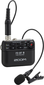Zoom F2-BT Lavalier Field Recorder with Bluetooth Control