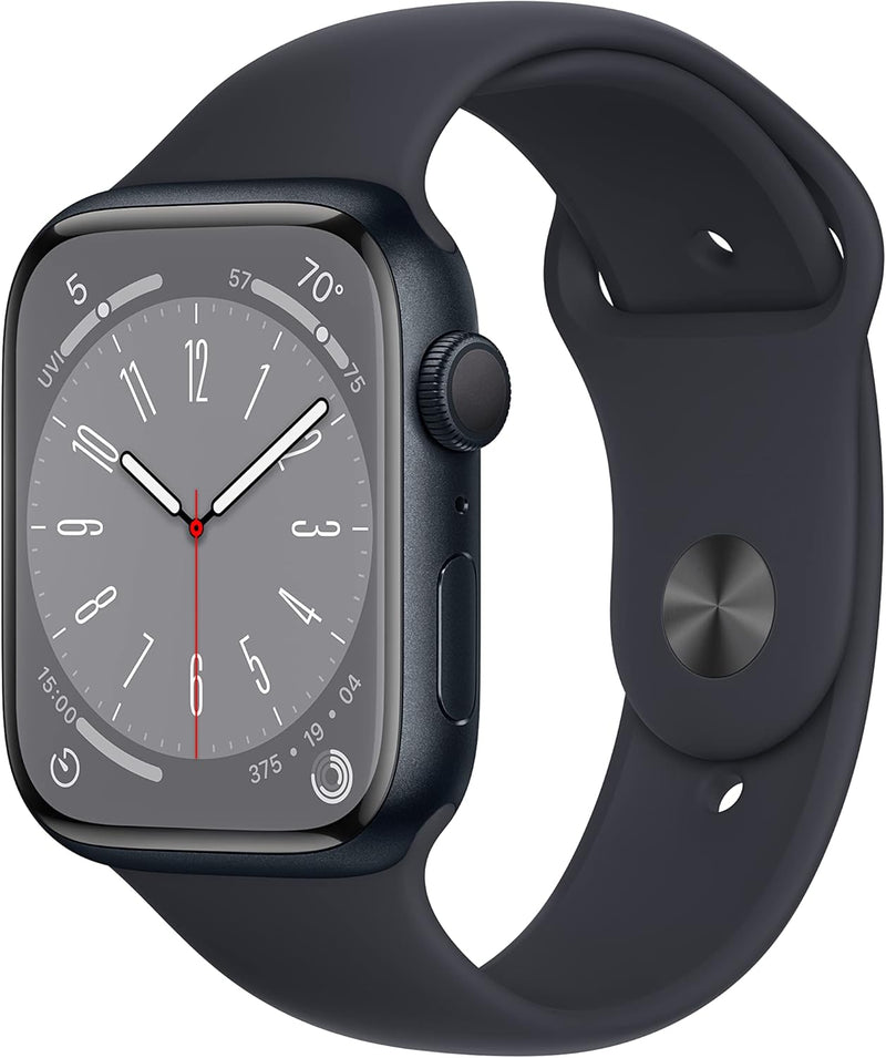 Apple MNUL3LL/A Series 8 GPS 45mm Midnight Smartwatch — main product image