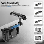 Neewer 10102588 2-in-1 Rotatable Camera Cage Handle