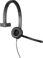 Logitech 981-000570-cr H570e Mono USB Headset Renewed