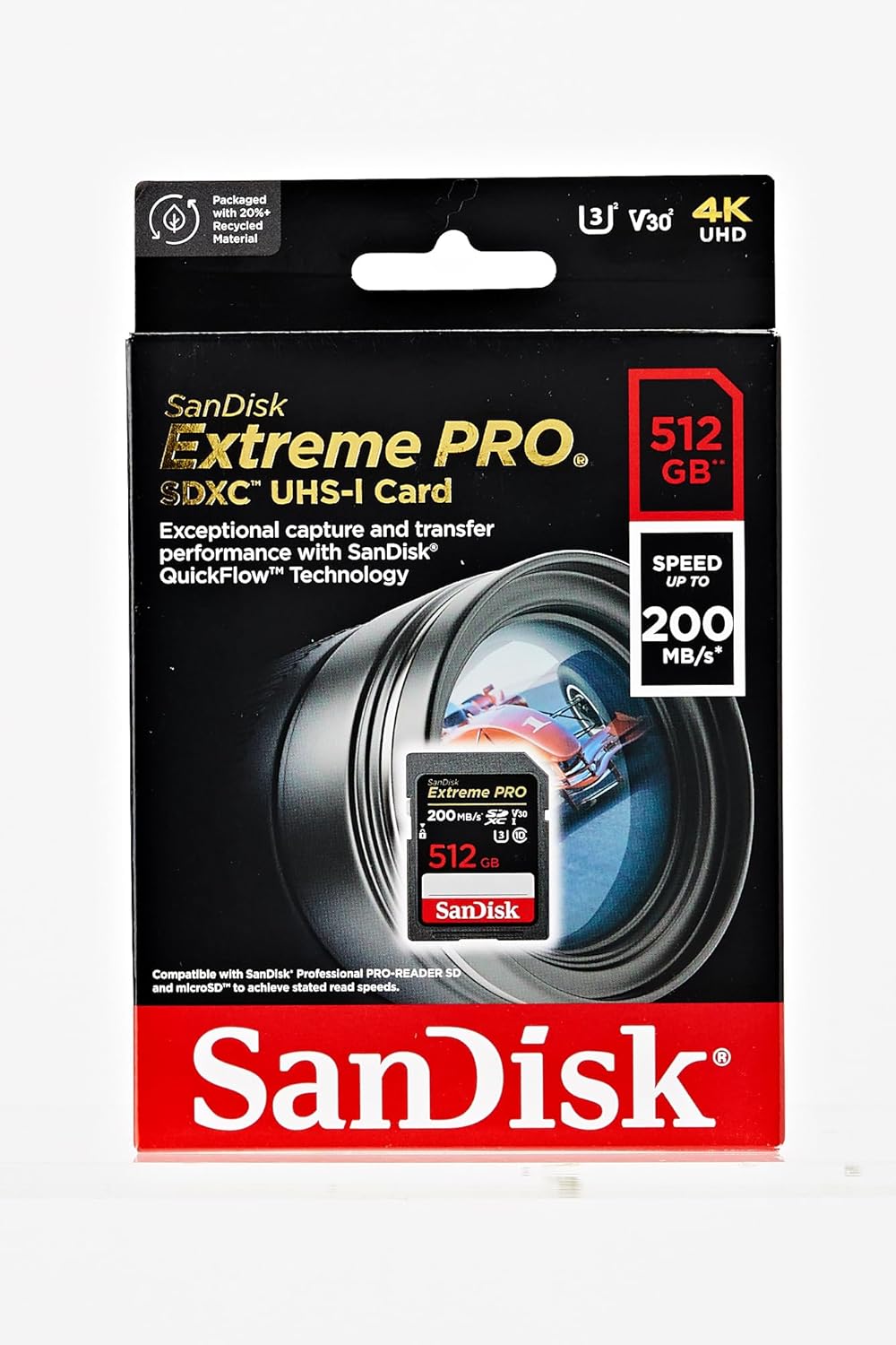 SanDisk SDSDXXD-512G-GN4IN 512GB Extreme PRO SD Card