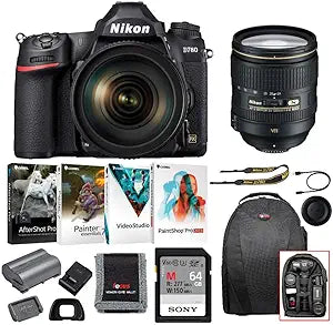 Nikon D780 FX DSLR Camera with 24-120mm Lens Bundle