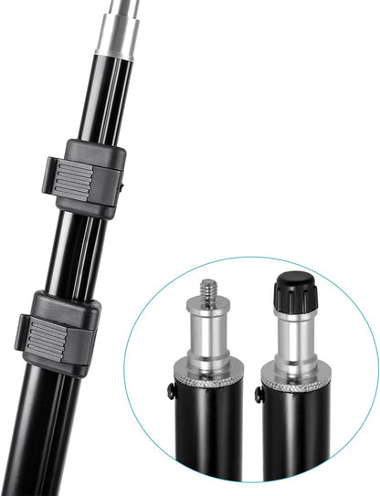 Neewer 90091376 6ft Photography Light Stand with Reflector Clamp