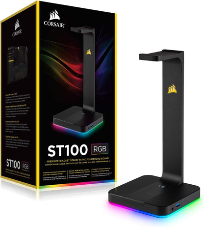 Corsair CA-9011167-NA ST100 RGB Premium Headset Stand