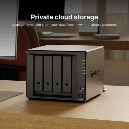 Synology DS923+ 4-Bay NAS: Ryzen, 32GB RAM, No HDD