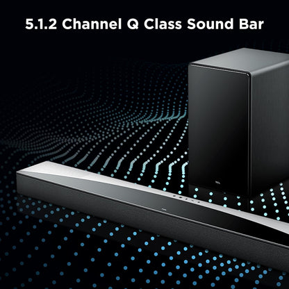 TCL Q75H 5.1.2 Channel Dolby Atmos Soundbar System