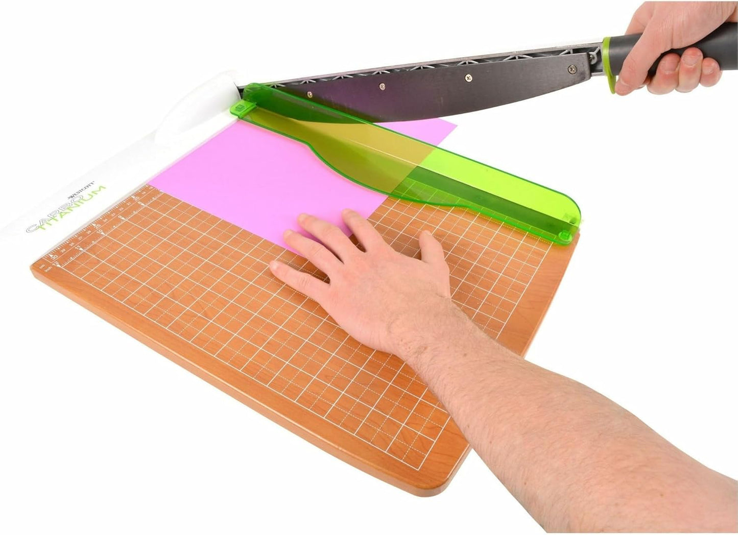 Westcott 16874 Guillotine Paper Cutter - 30 Sheet Capacity