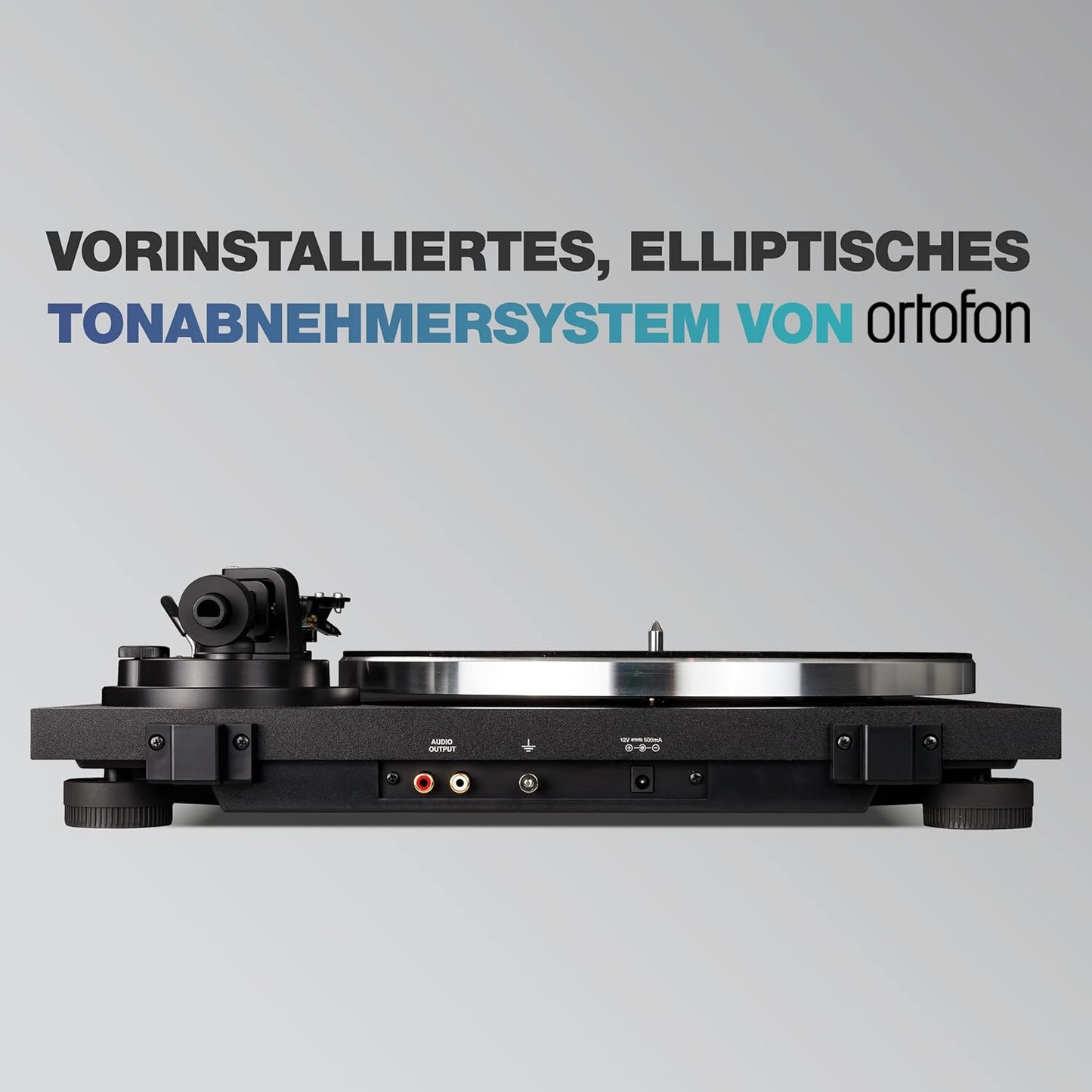 Reloop AMS-TURN-2 HiFi Turntable with Ortofon OM10