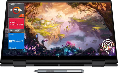 HP Envy x360 15.6" 2-in-1 Laptop: Ryzen 7, 32GB, 1TB SSD, Pen