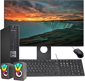 Dell OptiPlex 7050 Mini i5 Desktop PC Bundle Renewed