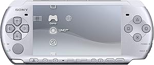 Sony PSP Slim 3000 Gundam Silver Gaming Console (Renewed)