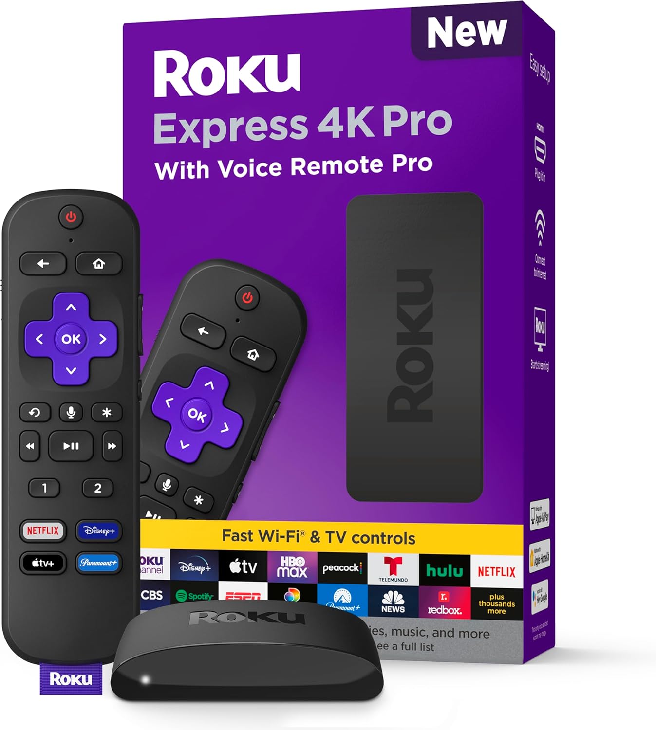 Roku 3942RA2 Express 4K Pro Streaming Device