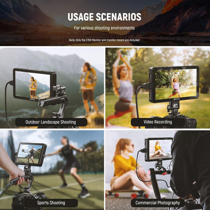 Neewer F700 7" Camera Field Monitor - 2000nit Touch Screen