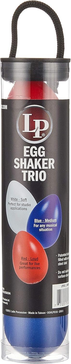 Latin Percussion LP016 Trio Egg Shakers Set