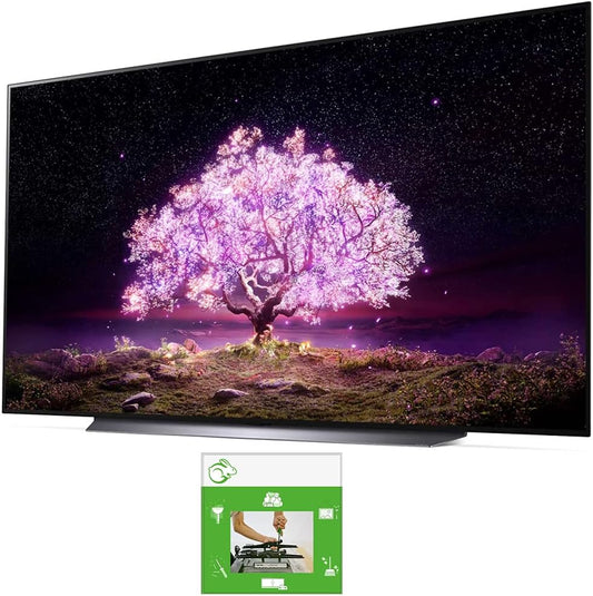 LG E2LGOLED48C1PUB 48" 4K Smart OLED TV w/ Installation Voucher