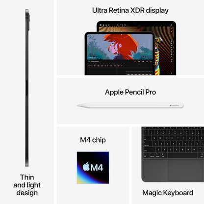 Apple MVVC3LL/A iPad Pro 11-Inch M4 Chip 512GB