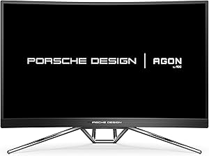 AOC Porsche Design Agon PD27 27" Curved Gaming Monitor - Renewed