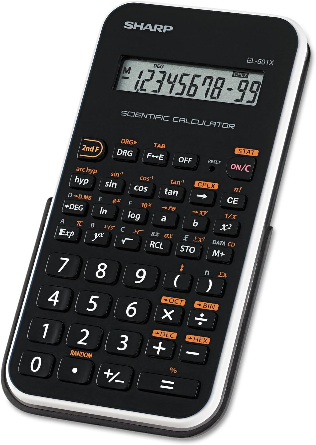 Sharp Sharp.EL-501XBWH Scientific Calculator 10-Digit LCD