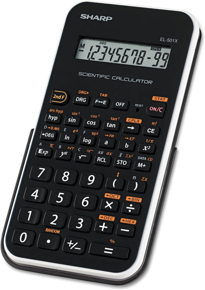 Sharp Sharp.EL-501XBWH Scientific Calculator 10-Digit LCD