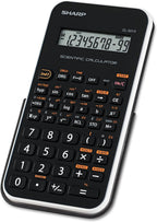 Sharp EL501XBWH Scientific Calculator - 10-Digit LCD